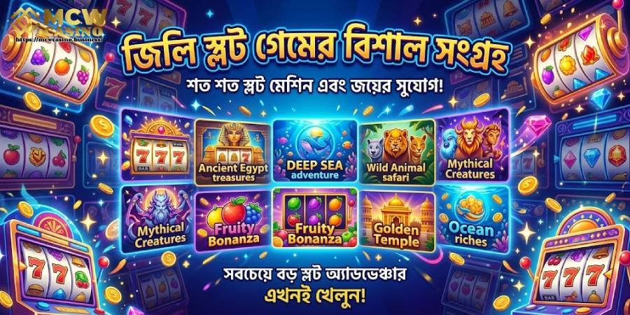 Jili স্লট গেমের বিশাল সংগ্রহ