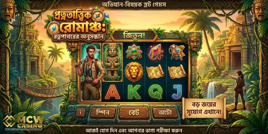 অ্যাডভেঞ্চার থিম স্লট গেম অ্যাডভেঞ্চার থিম স্লট গেম