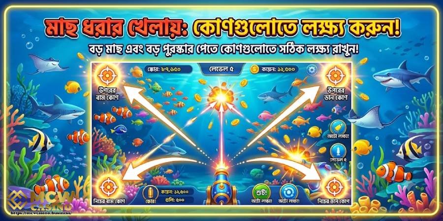 স্ক্রিনের কোণে লক্ষ্য রাখুন স্ক্রিনের কোণে লক্ষ্য রাখুন