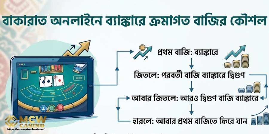 ব্যাংকারে ধারাবাহিক বাজি কৌশল ব্যাংকারে ধারাবাহিক বাজি কৌশল