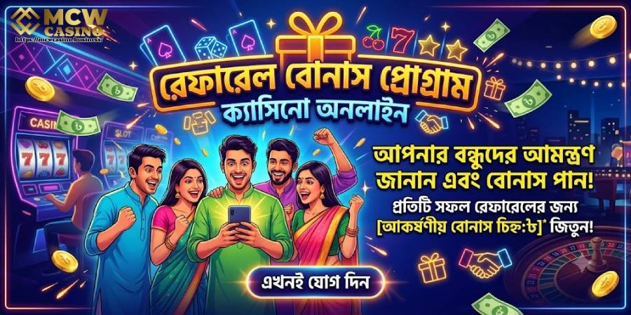 রেফারেল বোনাস প্রোগ্রাম