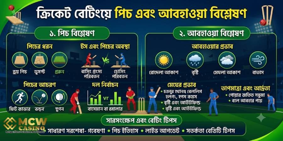 পিচ ও আবহাওয়া বিশ্লেষণ পিচ ও আবহাওয়া বিশ্লেষণ