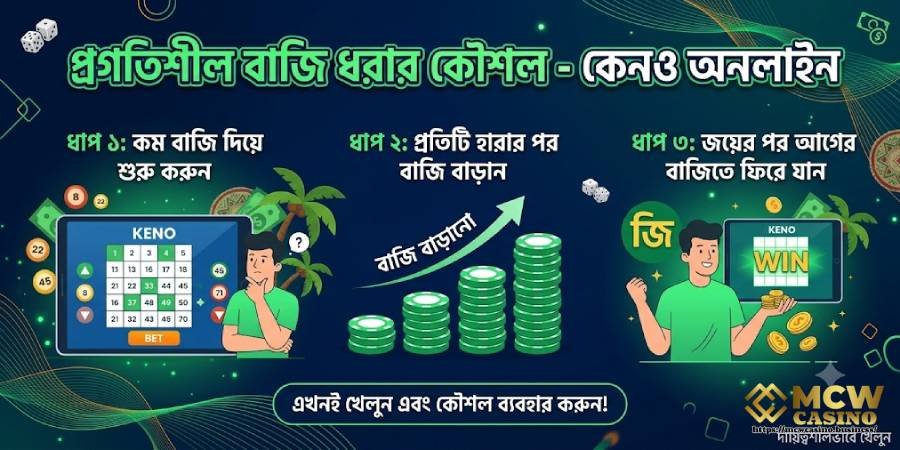 প্রোগ্রেসিভ বেটিং কৌশল প্রোগ্রেসিভ বেটিং কৌশল