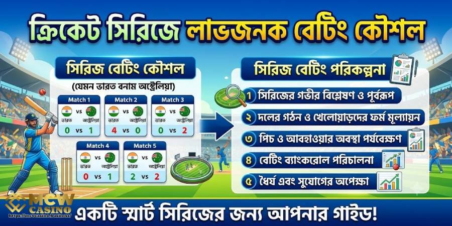 সিরিজ বেটিং কৌশল সিরিজ বেটিং কৌশল