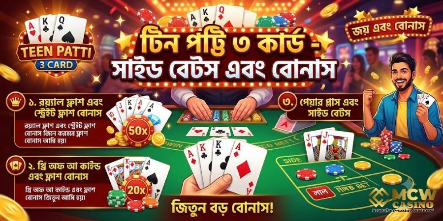 সাইড বেট ও বোনাস সাইড বেট ও বোনাস