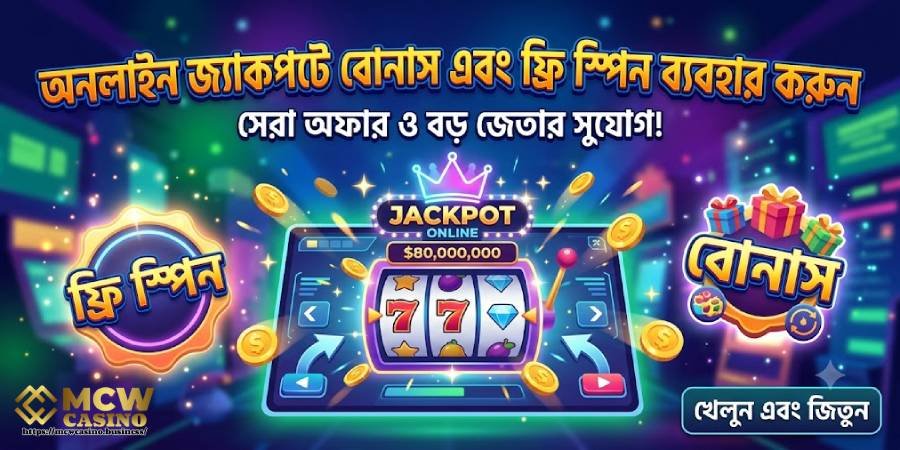 বোনাস ও ফ্রি স্পিন ব্যবহার করুন বোনাস ও ফ্রি স্পিন ব্যবহার করুন