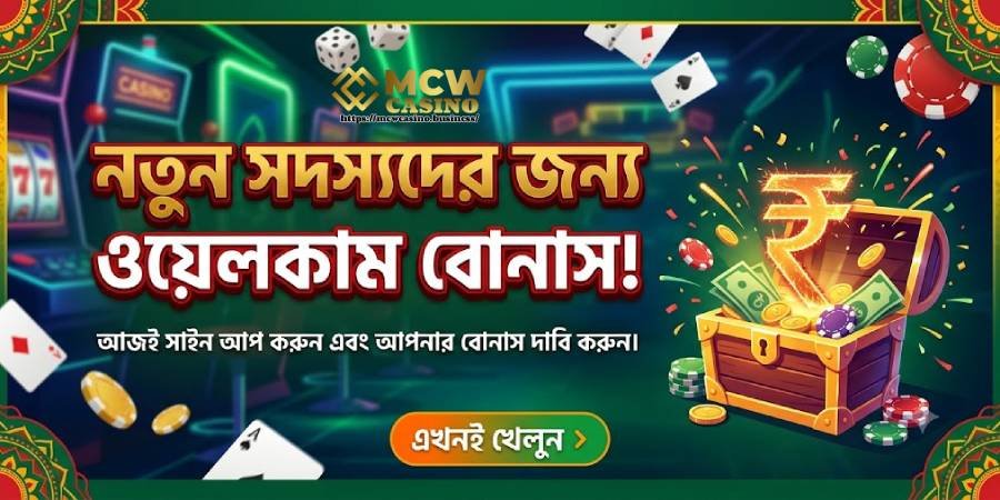 নতুন সদস্যদের জন্য স্বাগত বোনাস