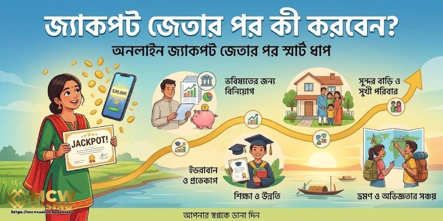 জ্যাকপট জেতার পরে করণীয় জ্যাকপট জেতার পরে করণীয়